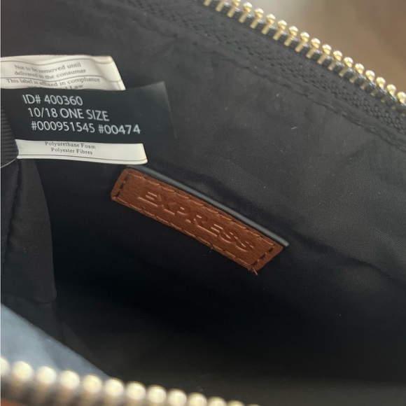 Exspress Chic Brown Crossbody Bag with Red Strap - Picture 12 of 14